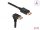 Delock DisplayPort kábel egyenes csatlakozódugóval - csatlakozódugóval 90  ívelt lefelé 8K 60 Hz 2 m (87051)