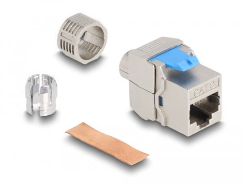 Delock Keystone Module RJ45 aljzat az LSA Cat.8.1-hez szerszámmentes (87059)