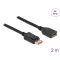 Delock DisplayPort bővítőkábel 8K 60 Hz 2 m (87071)