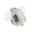 Delock DIN sín adapter Keystone F anya - F anya kapcsolattal (87160)