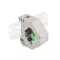 Delock DIN sín adapter Keystone SC Simplex anyával (87165)