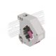 Delock Lila DIN sín adapter Keystone LC Duplex anyával (87195)
