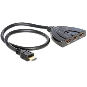 Delock HDMI 3 - 1 Switch kétirányú (87619)