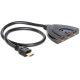 Delock HDMI 3 - 1 Switch kétirányú