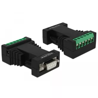   Delock Átalakító 1 x RS-232 soros port 1 x RS-422/485 soros porthoz, ESD védelemmel 15 kV túlfeszült (87686)