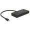 Delock Displayport 1.2-es elosztó 1 x mini Displayport-bemenet > 4 x Displayport-kimenet 4K (87693)