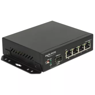 Delock Gigabit Ethernet-kapcsoló, 4 port + 1 SFP (87704)