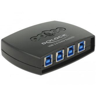 Delock USB 3.0-s megosztási kapcsoló 4   1 (87724)