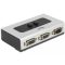 Delock RS-232 / RS-422 / RS-485 soros kapcsoló, 2 port, manuális (87729)