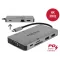 Delock USB Type-C dokkolóállomás 4K - HDMI / VGA / USB 3.1 / SD / LAN / PD 3.0 (87735)