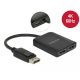 Delock DisplayPort 1.4 elosztó 1 x DisplayPort > 2 x DisplayPort MST