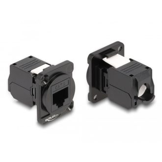   Delock D-típusú Modul RJ45 Cat.6 hüvely - LSA hüvely (87816)