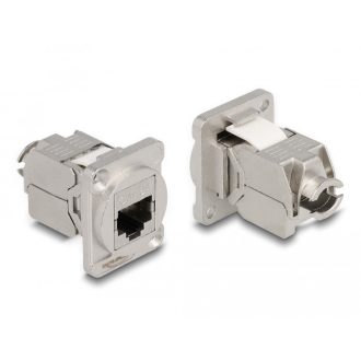   Delock D-típusú Modul RJ45 Cat.6A hüvely - LSA hüvely (87818)