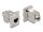 Delock D-típusú Modul RJ45 Cat.6A hüvely - LSA hüvely (87818)