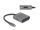 Delock USB Type-C  elosztó (DP Alt Mode) - 1 x HDMI + 1 x DisplayPort MST USB Type-C  PD-vel (87867)