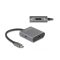 Delock USB Type-C  elosztó (DP Alt Mode) - 1 x HDMI + 1 x DisplayPort MST USB Type-C  PD-vel (87867)