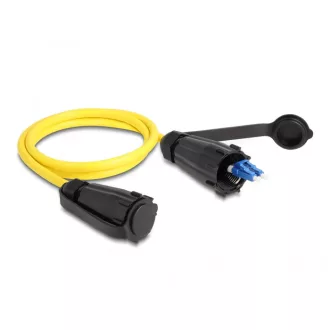   Delock Optikai szálas kábel LC Duplex - LC Duplex védő sapkával egy módozatú IP68 por és vízvédelemmel 1 m (87887)