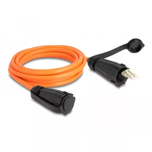 Delock Optikai szálas kábel LC Duplex - LC Duplex védő sapkával sokoldalú OM2 IP68 por és vízvédelemmel 3 m (87888)