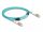 Delock Optikai kábel fém megerősítéssel LC Duplex - LC Duplex Multi-mód OM3 1 m (87907)