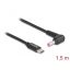 Delock Laptop töltőkábel USB Type-C  apa - HP 4,8 x 1,7 mm apa (87973)
