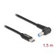 Delock Laptop töltőkábel USB Type-C  apa - Acer 5,5 x 1,7 mm apa