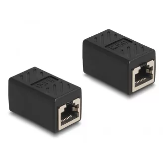 Delock RJ50 adapter anya   anya fekete (87991)