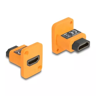   Delock D-típusú Modul HDMI-A anya   anya 4K narancssárga (88001)