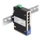 Delock Ipari Gigabit Ethernet Elosztó 4 port RJ45 2 port SFP DIN sínhez (88015)