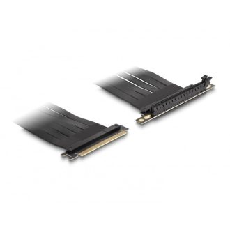   Delock PCI Expressz riser kártya x16 apa - x16 szlot 90 -os szögben kábellel 30 cm hosszú (88027)