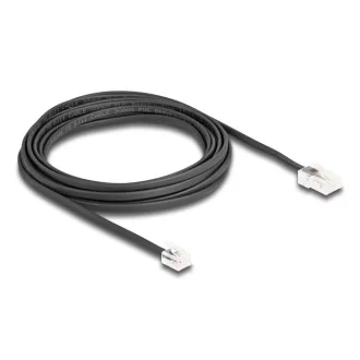 Delock Telefon kábel RJ45 apa - RJ11 apa fekete 5 m (88038)