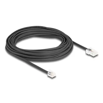   Delock Telefon kábel RJ45 apa - RJ11 apa fekete 10 m (88039)