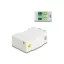 Delock Optikai szál csatlakoztató doboz DIN sínhez csatlakozó tartállyal és 4 xLC Duplex coupler-rel (88098)