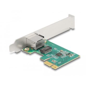   Delock PCI Express x1 kártya 1 x RJ45 2,5 Gigabit LAN RTL8125 (88100)