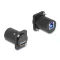 Delock D-típusú Modul USB 5 Gbps A-típusú hüvely - B-típusú hüvely csavarokkal fekete (88108)