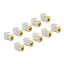 Delock Keystone Modul RJ45 anya - LSA Cat.6A eszközmentes sárga 10 db-os szett (88111)