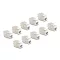 Delock Keystone Modul RJ45 anya - LSA Cat.6A eszközmentes fehér 10 db-os szett (88119)