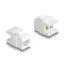 Delock Eszközmentes, borított Keystone modul RJ45 anya - LSA Cat.6A mini (88131)