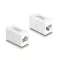 Delock Adapter RJ45 anya - RJ45 anya Cat.6 UTP, fehér (88133)