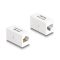 Delock Adapter RJ45 anya - RJ45 anya Cat.6A UTP, fehér (88134)