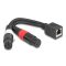 Delock Adapter RJ45 kábel anya - 2 x XLR 3 tűs anya fekete színű 20 cm (88178)