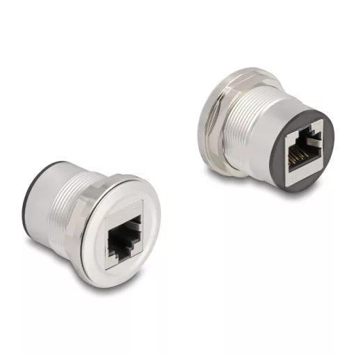 Delock RJ45 beépített anya kapcsoló Cat.6 STP alumínium (88190)