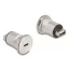 Delock USB 2.0 Type-C    A-típusú beépített anya alumínium (88193)