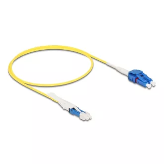   Delock Optikai szálas kábel CS apa - LC Duplex egyszeres mód G657A2 / OS2 Uniboot 0,5 m (88291)