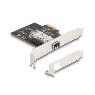   Delock PCI Express x1 Kártya - 1 x SFP bővítőhely Gigabit LAN (88318)