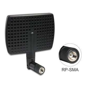   Delock WLAN antenna RP-SMA 802.11 a/b/g/n 5~7 dBi, irányítható csatlakozás (88447)