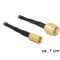 Delock SMA csatlakozódugó > SMB csatlakozódugó adapter, 70 mm (88474)