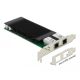 Delock PCI Express x4 kártya - 2 x Gigabit LAN PoE+ (88500)