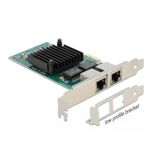 Delock PCI Express kártya - 2 x Gigabit LAN (88502)
