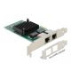 Delock PCI Express kártya - 2 x Gigabit LAN (88502)