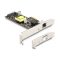 Delock PCI Express x1 kártya - 1 x 2,5 Gigabit LAN PoE+ (88506)